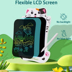 Pizarra de escritura LCD infantil con diseño de animales y stylus para aprendizaje creativo