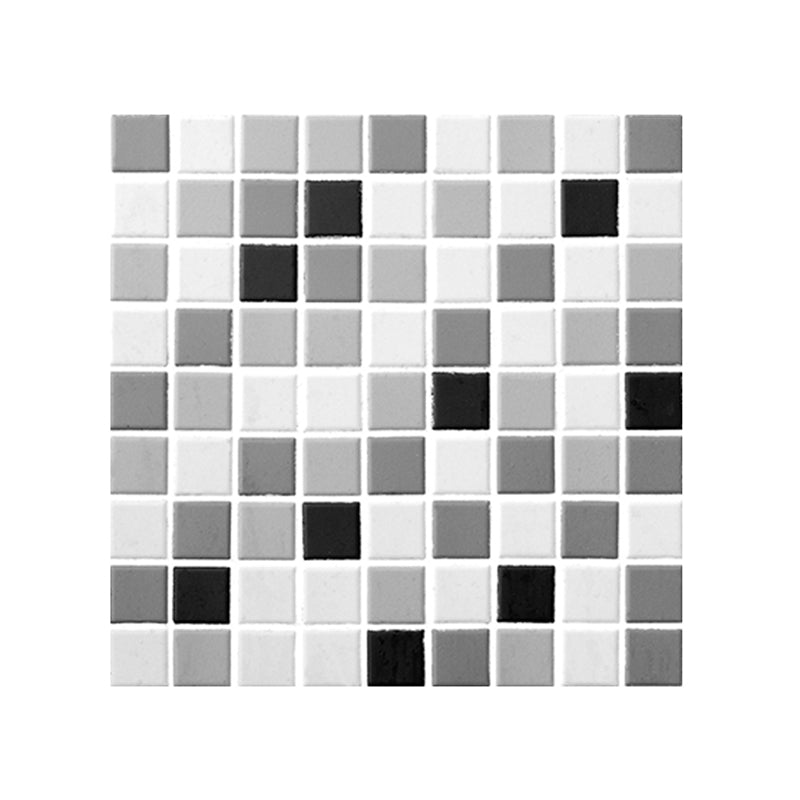 Placas de mosaico PVC autoadhesivas cuadradas resistentes a manchas para ducha – Pack de 5