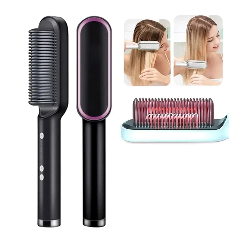 Plancha de pelo profesional de calentamiento rápido