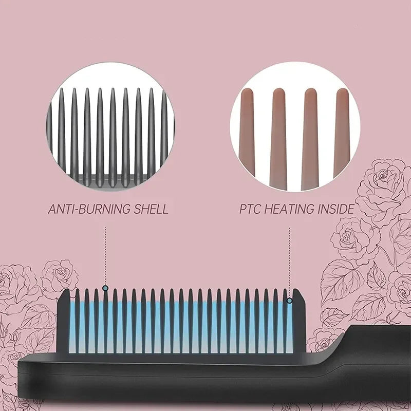 Plancha de pelo profesional de calentamiento rápido