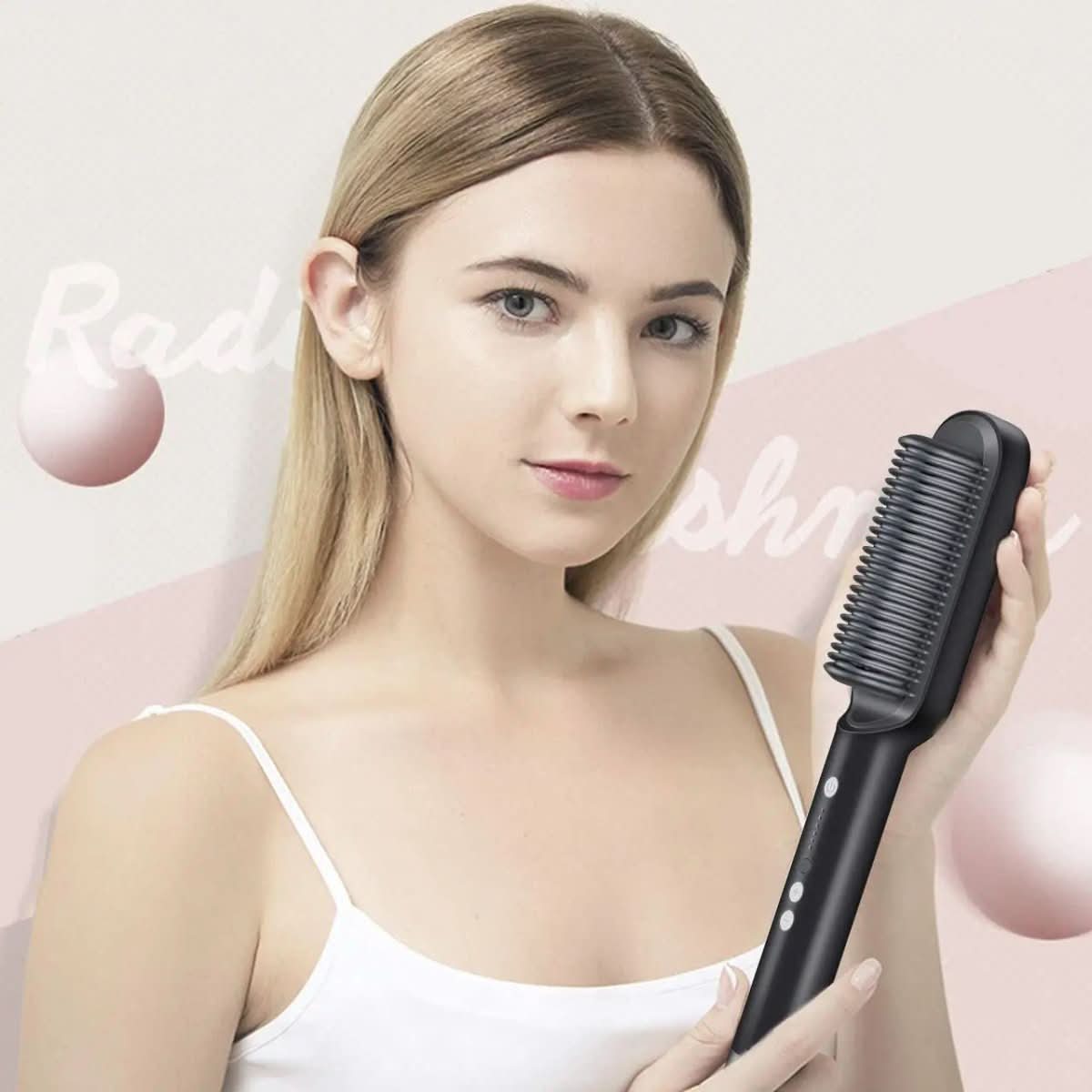 Plancha de pelo Styloheat – Alisado rápido y seguro con cerámica de turmalina