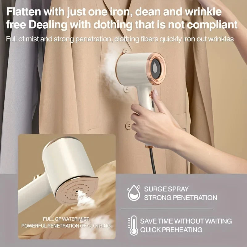 Plancha de vapor portátil Quick Iron™ para ropa