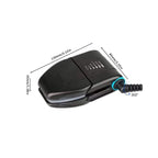 Plancha eléctrica plegable de viaje portátil