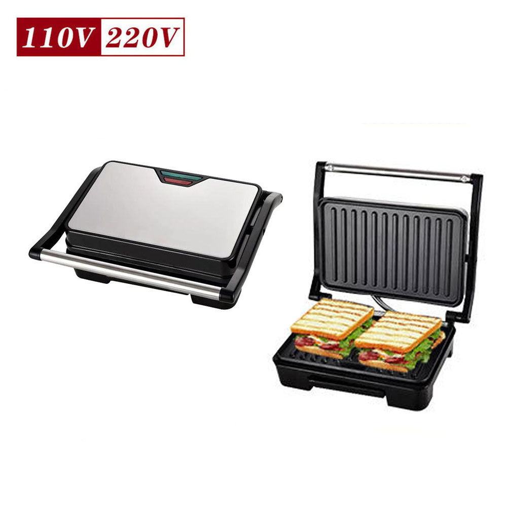 Plancha grill y sandwichera antiadherente premium