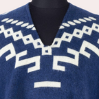 Poncho de otoño cálido para hombre