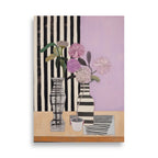Póster decorativo con rayas