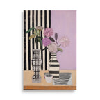 Póster decorativo con rayas