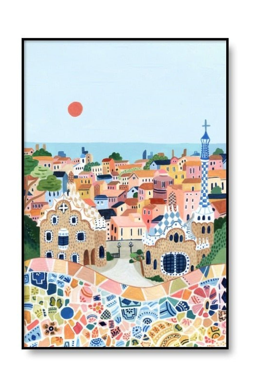 Póster decorativo de lienzo