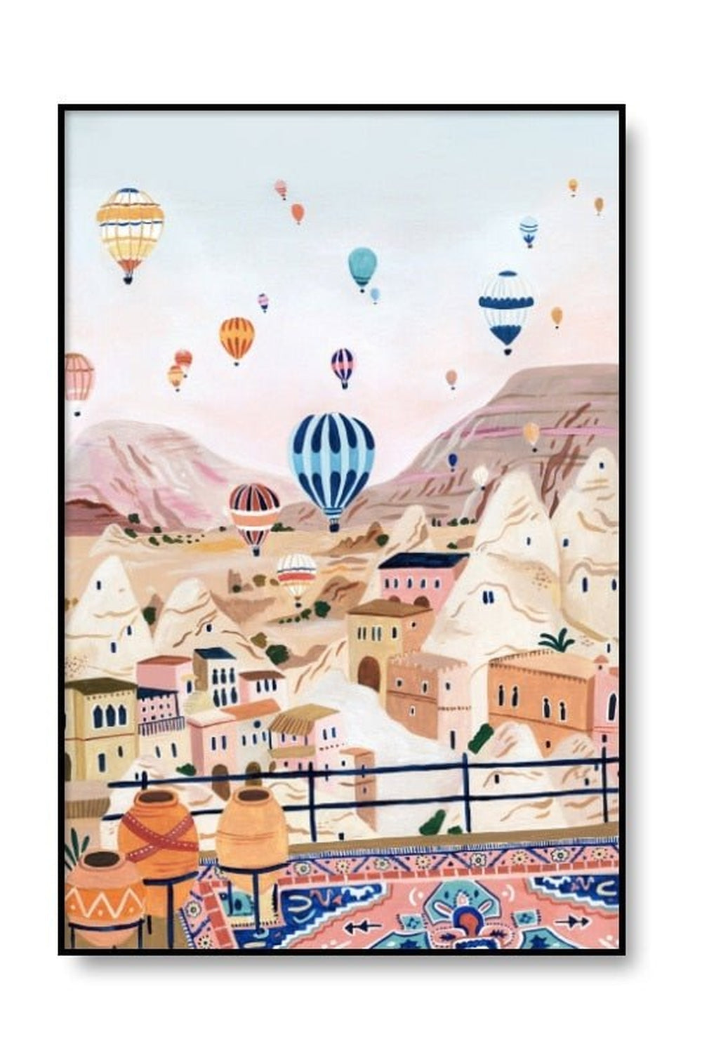 Póster decorativo de lienzo