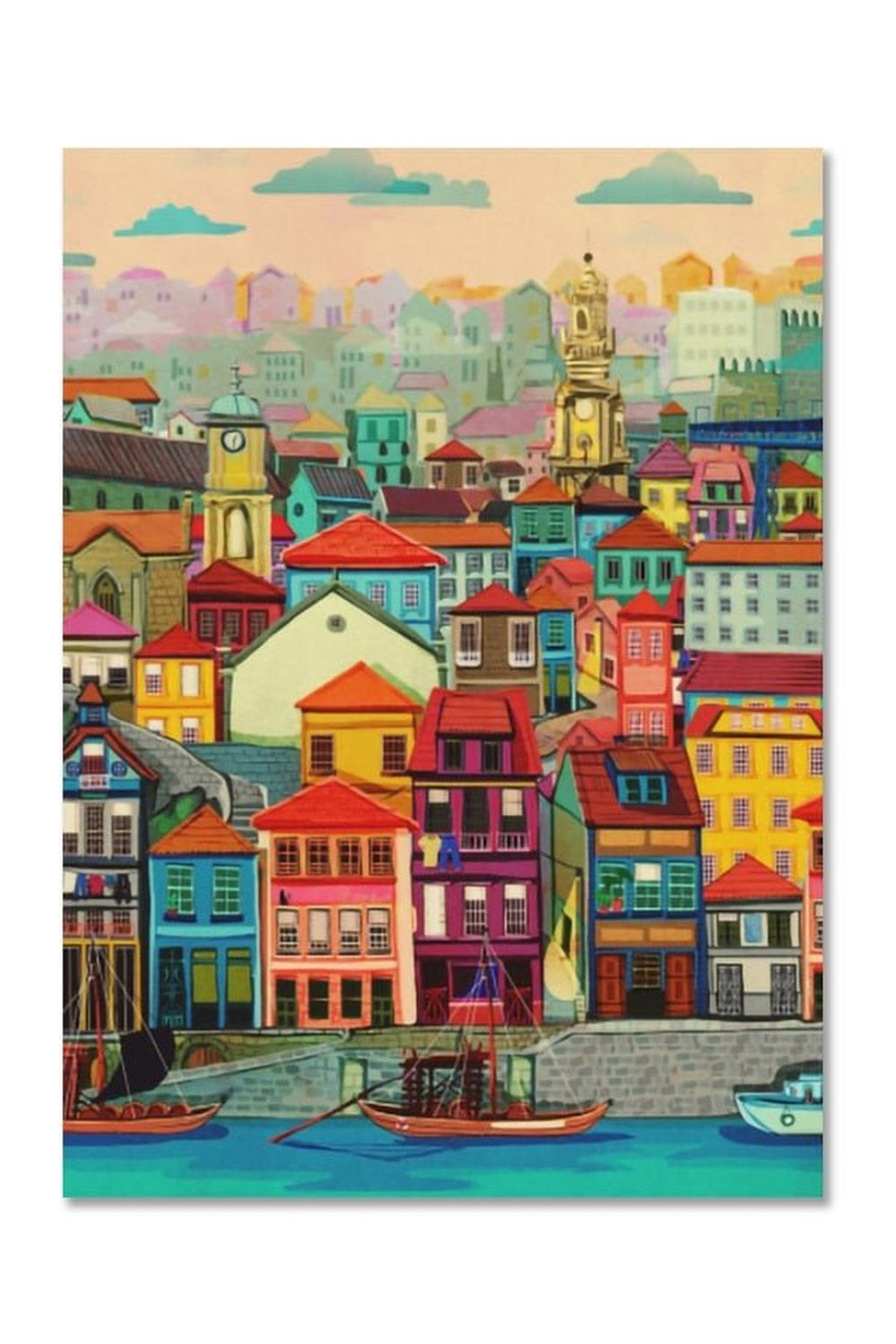 Póster decorativo de lienzo