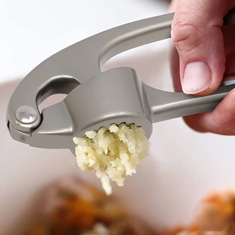 Prensador de ajo de acero inoxidable