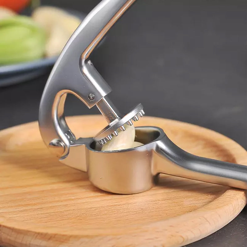 Prensador de ajo de acero inoxidable