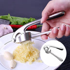 Prensador de ajo de acero inoxidable