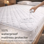 Protector de colchón impermeable | Cubrecolchón para un sueño cómodo