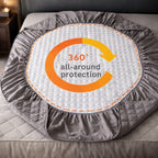 Protector de colchón impermeable | Cubrecolchón para un sueño cómodo