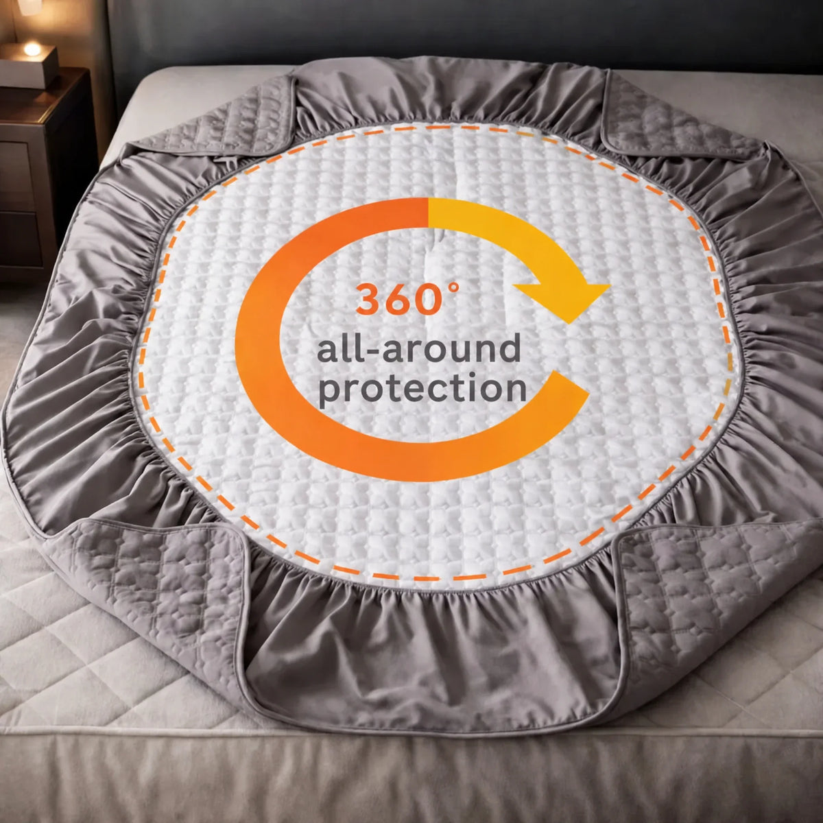 Protector de colchón impermeable | Cubrecolchón para un sueño cómodo
