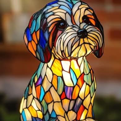 Psineo – Lámpara LED de noche con perro | ambiente acogedor