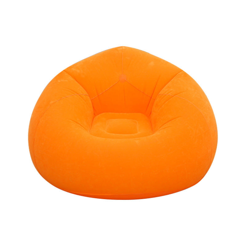 Puf hinchable de fútbol para mujer
