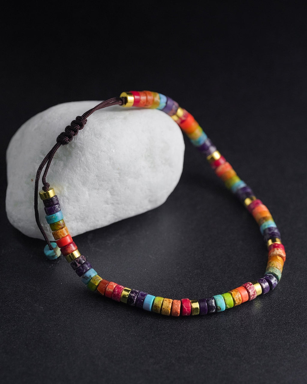 Pulsera elegante para energía de chakras