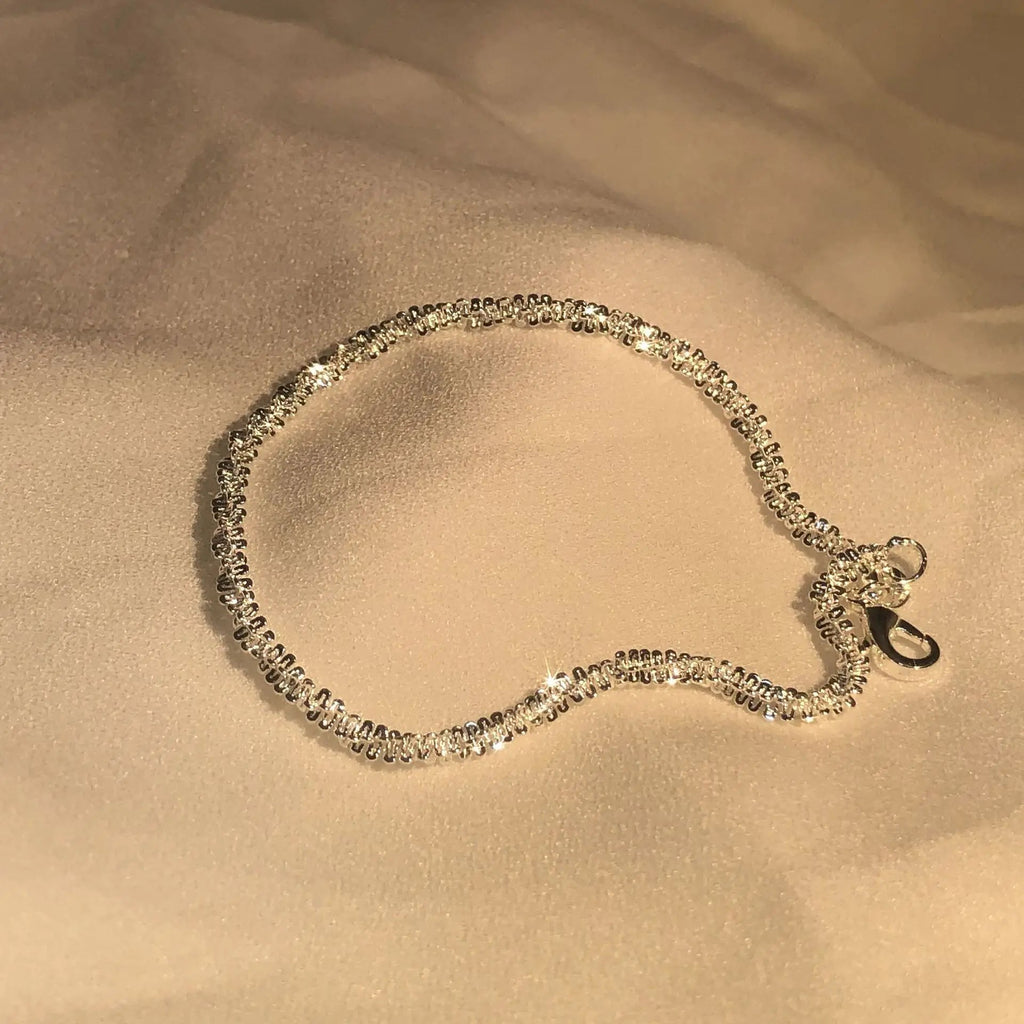Pulsera SilverFlow de plata de ley 925