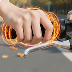 Puños calefactables para manillar — alimentación USB, control de temperatura