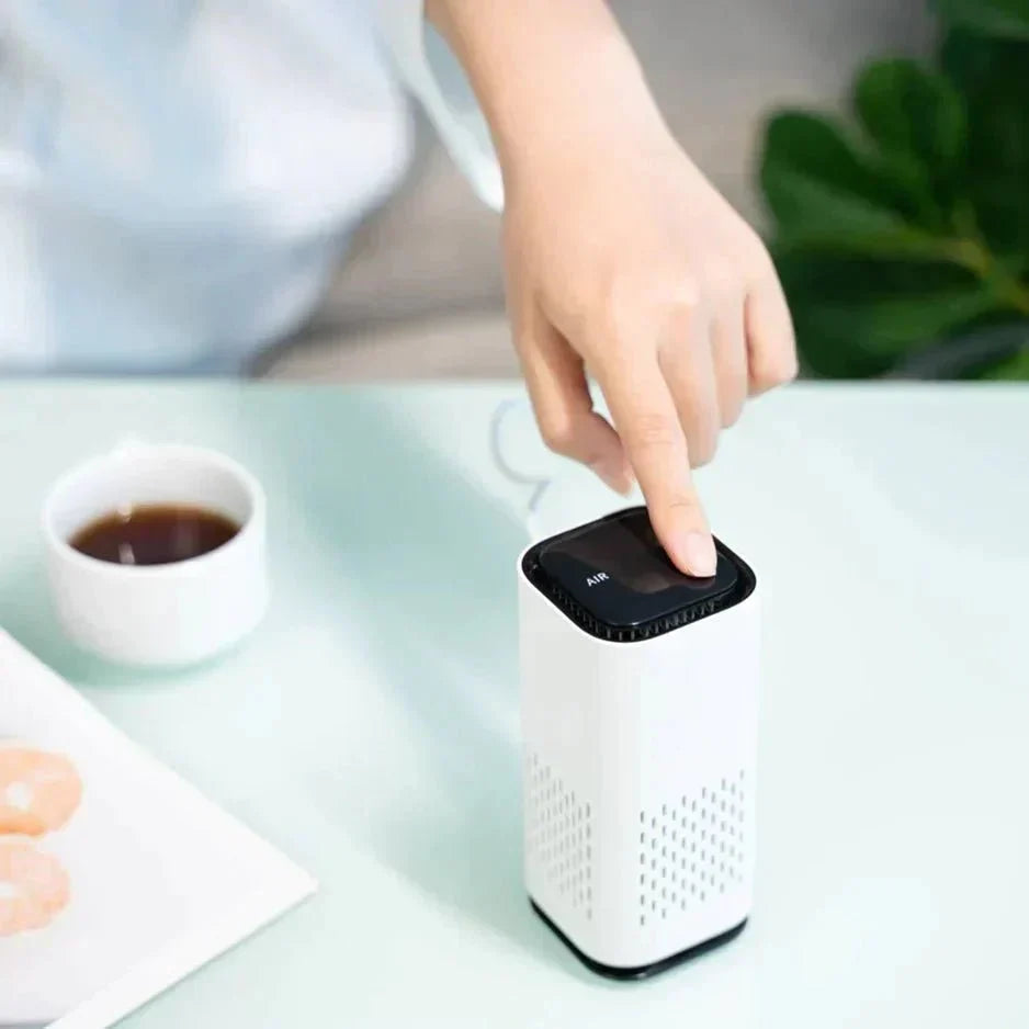 Purificador de aire con ionizador — Ambiente fresco y saludable