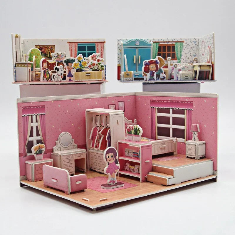 Puzzle 3D casa de ensueño – Juega, diseña y crea tu hogar ideal