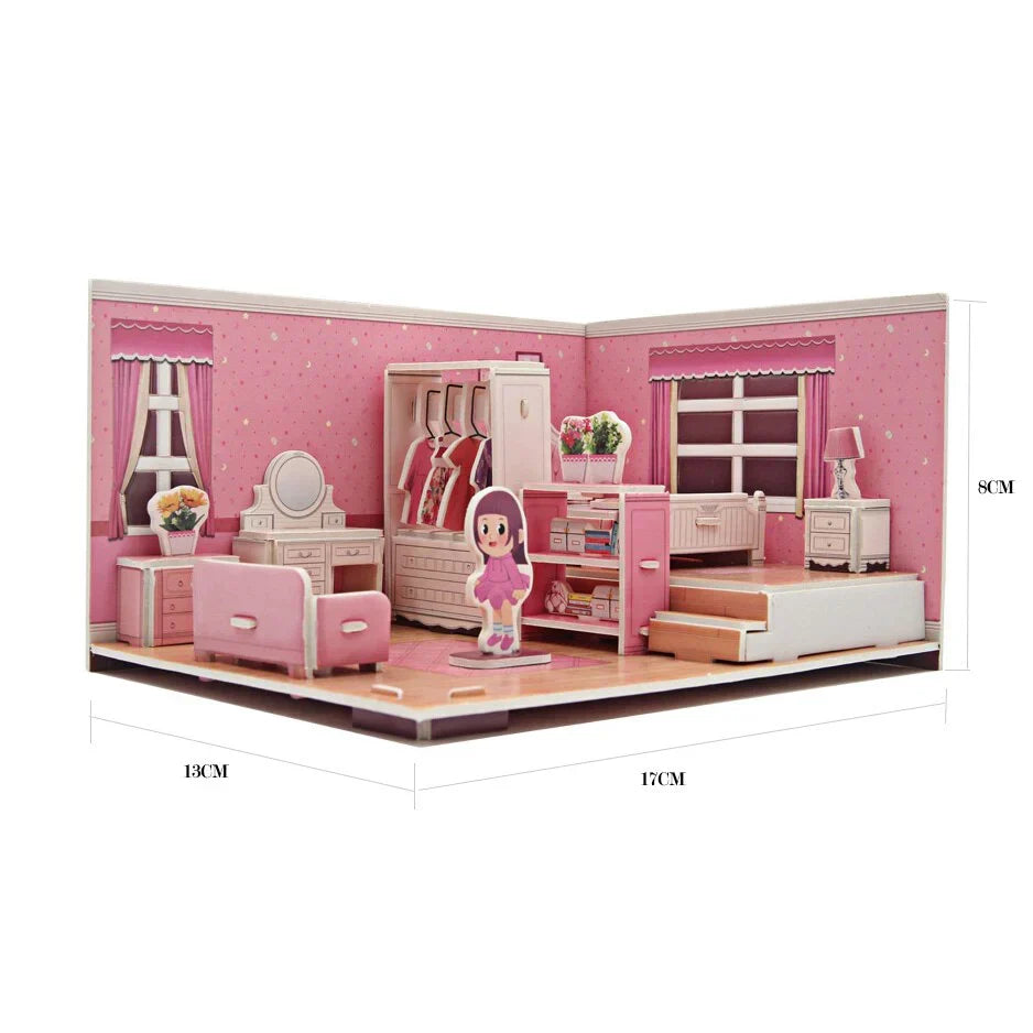 Puzzle 3D casa de ensueño – Juega, diseña y crea tu hogar ideal
