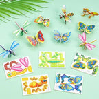 Puzzle 3D de animales y dinosaurios para niños