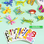 Puzzle 3D de animales y dinosaurios para niños