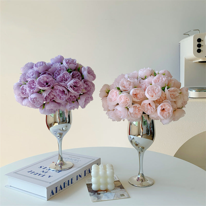 Ramo de tulipanes artificiales