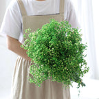 Ramo de flores secas de gypsophila preservada – Decoración natural