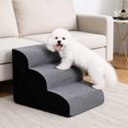 Rampa plegable de espuma viscoelástica antideslizante para mascotas (lavable)