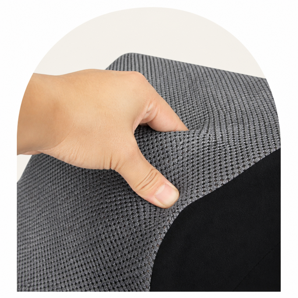 Rampa plegable de espuma viscoelástica antideslizante para mascotas (lavable)