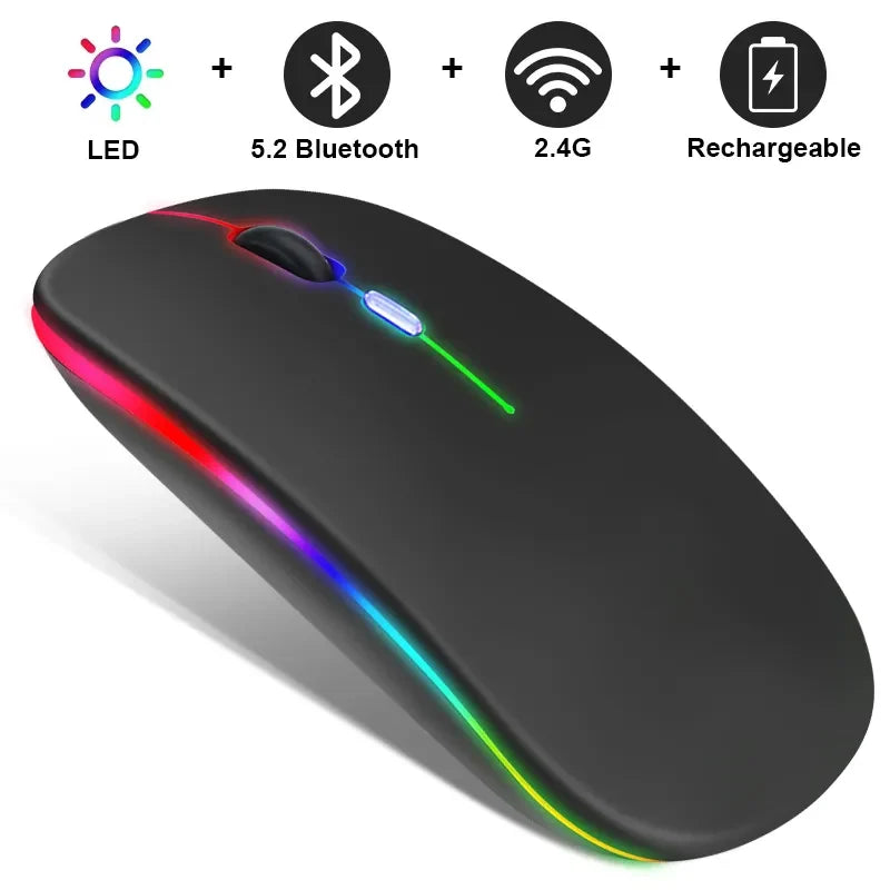 Ratón inalámbrico LED Eindhoven recargable