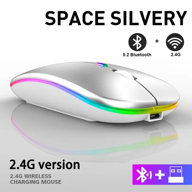 Ratón inalámbrico LED Eindhoven recargable
