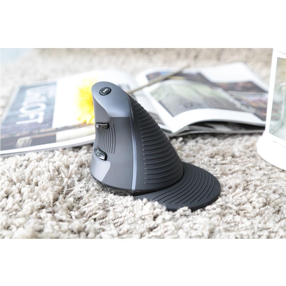Ratón inalámbrico vertical ergonómico de 6 botones