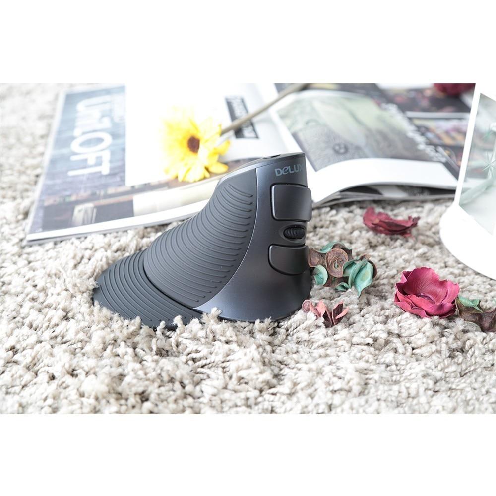 Ratón inalámbrico vertical ergonómico de 6 botones