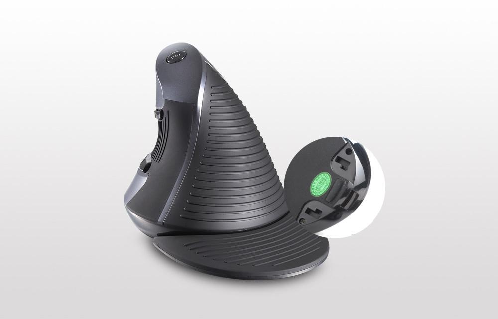 Ratón inalámbrico vertical ergonómico de 6 botones