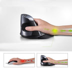 Ratón inalámbrico vertical ergonómico de 6 botones
