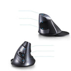 Ratón inalámbrico vertical ergonómico de 6 botones