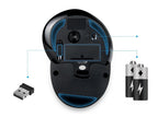 Ratón inalámbrico vertical ergonómico de 6 botones