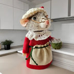 Ratoncito de fieltro hecho a mano – Un toque de magia para tu hogar