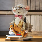 Ratoncito de fieltro hecho a mano – Un toque de magia para tu hogar