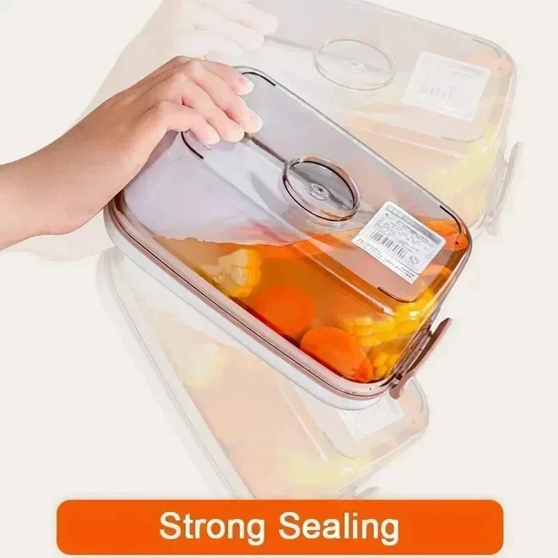Recipiente hermético al vacío transparente con bomba manual – FreshLock