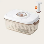 Recipiente hermético al vacío transparente con bomba manual – FreshLock
