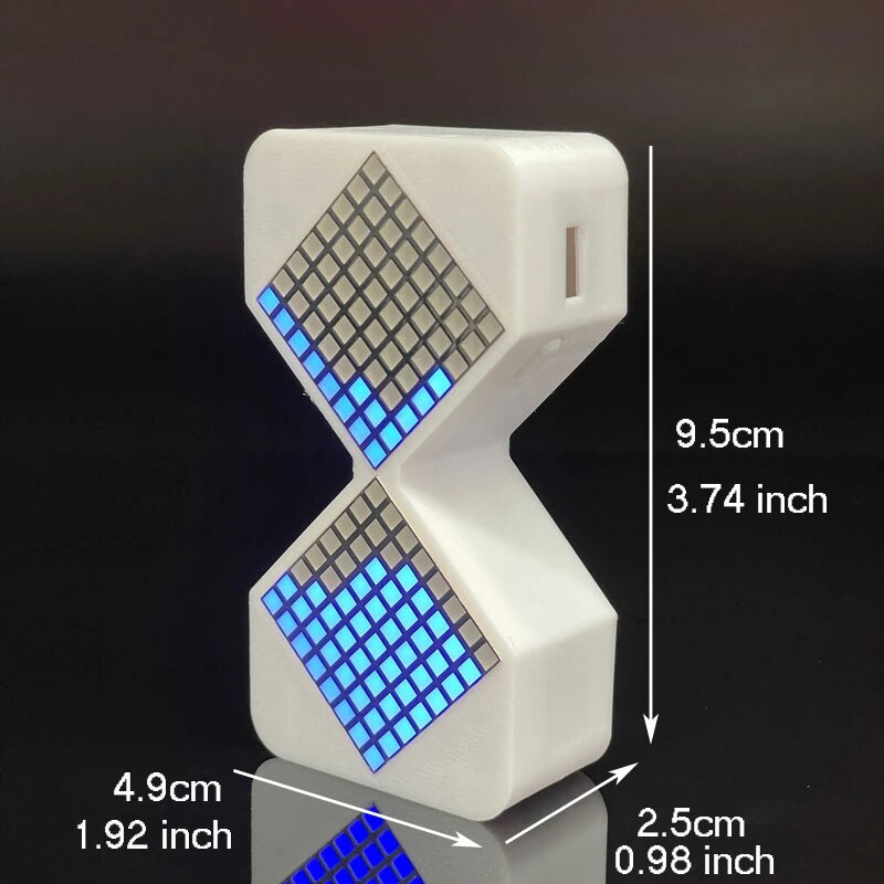 Reloj de arena electrónico con temporizador