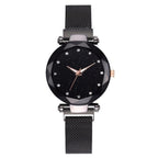 Reloj de mujer elegante y lujoso con cristales