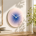 Reloj de pared de cristal Sunset