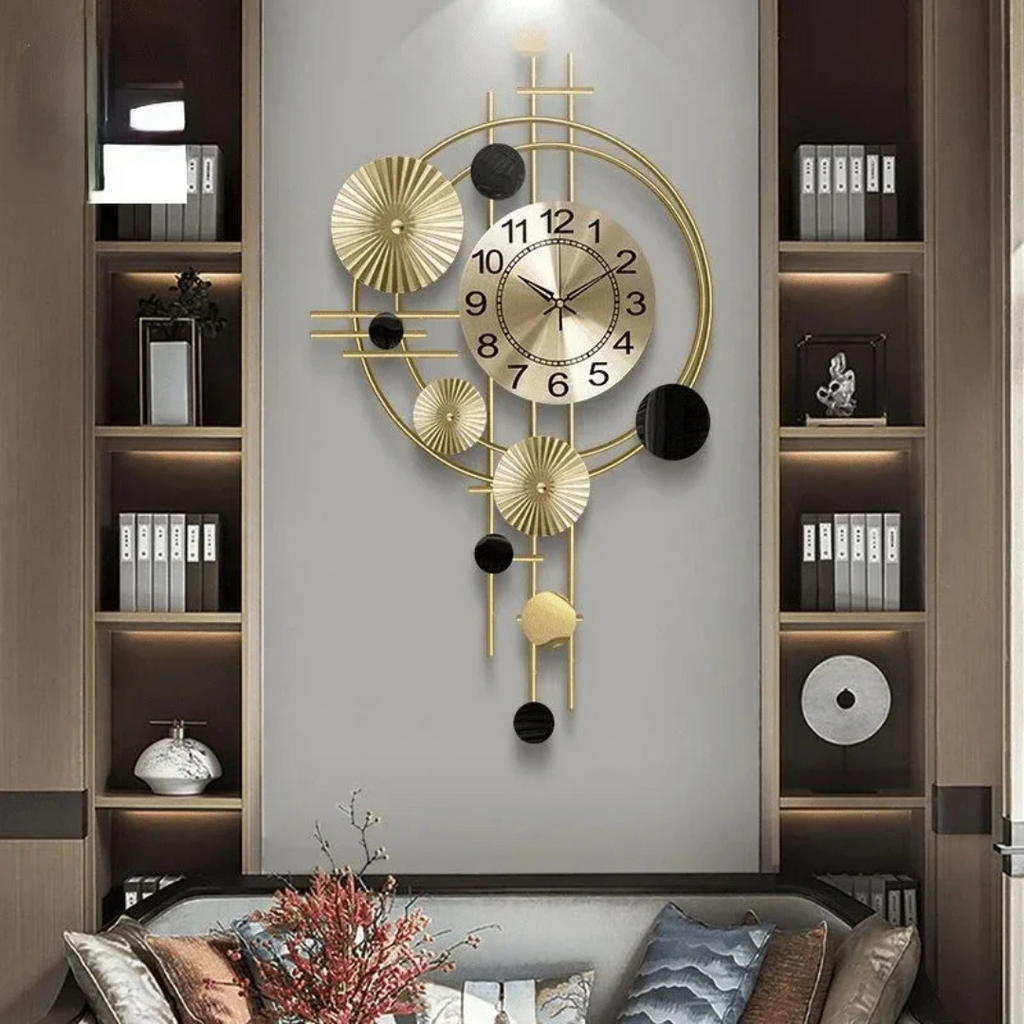 Reloj de pared gigante moderno